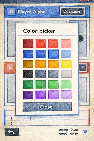 Sélecteur de couleurs